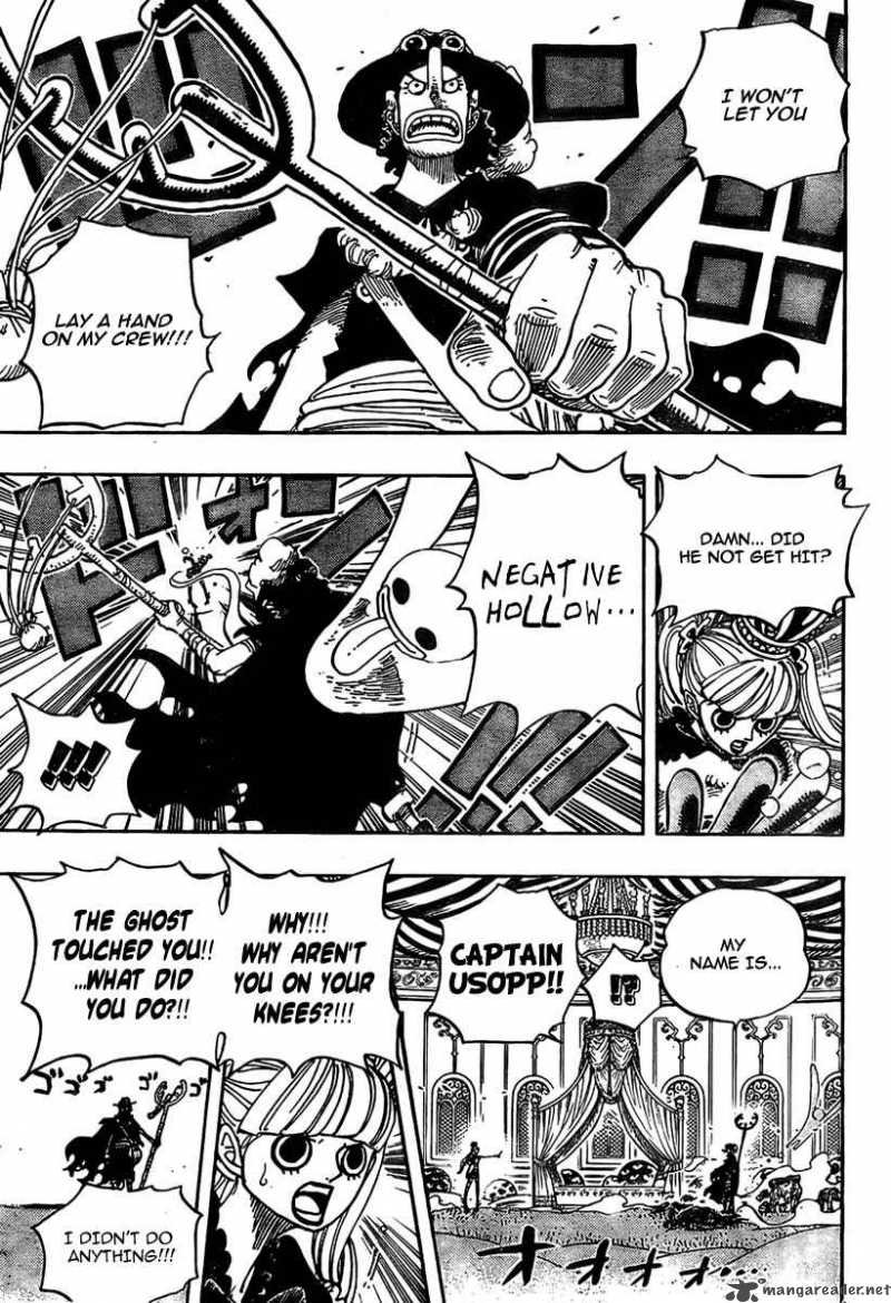 One Piece Chapter 461 page 15 - Chapter 461: Ghost Buster
