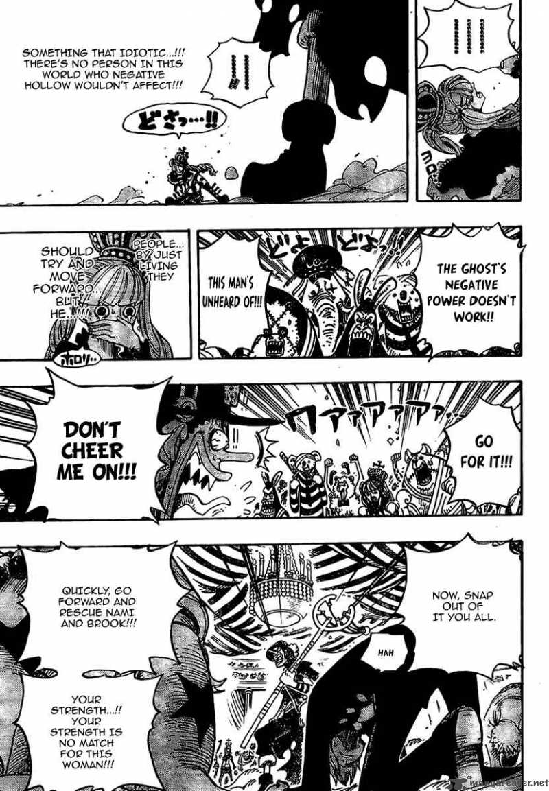 One Piece Chapter 461 page 17 - Chapter 461: Ghost Buster
