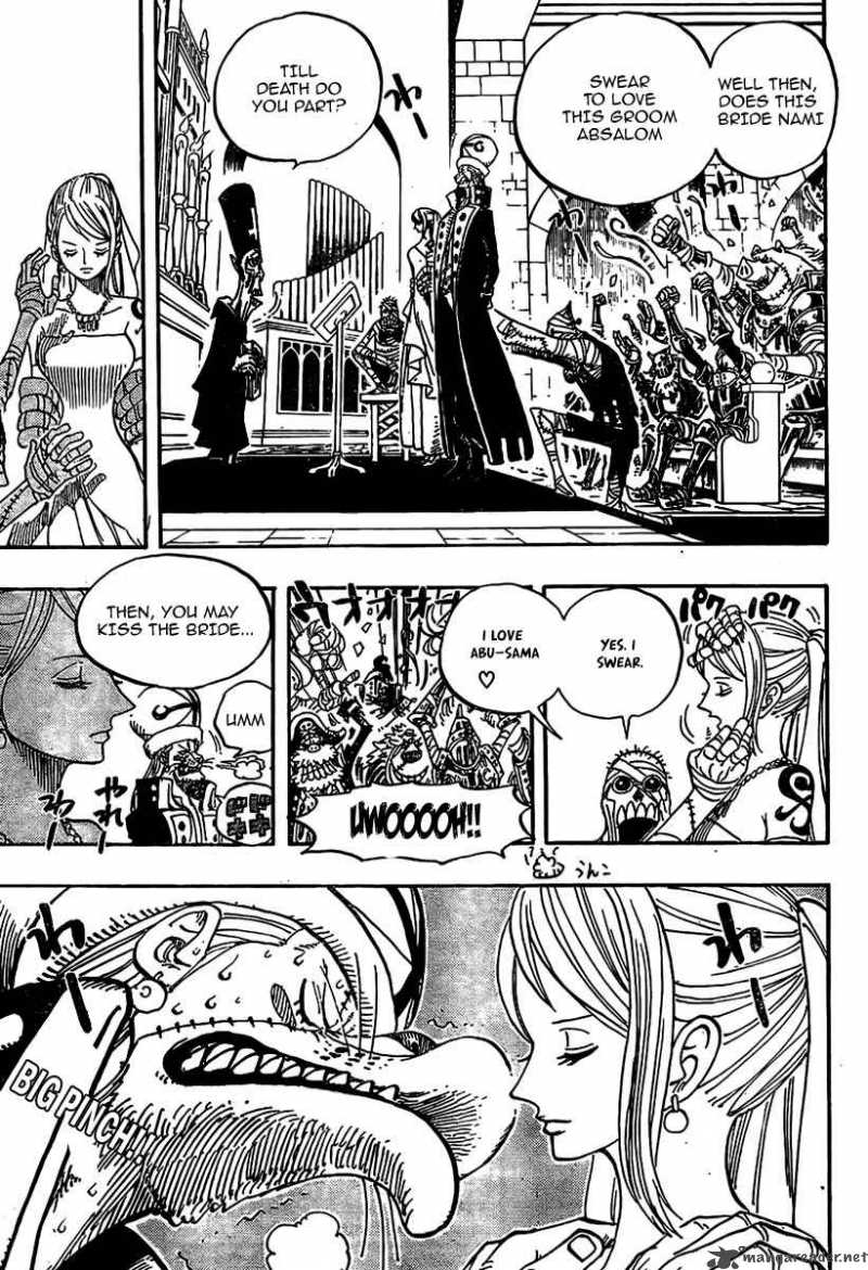 One Piece Chapter 461 page 19 - Chapter 461: Ghost Buster