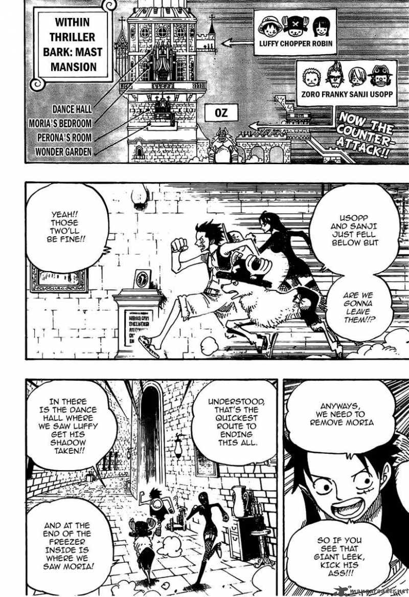 One Piece Chapter 461 page 2 - Chapter 461: Ghost Buster