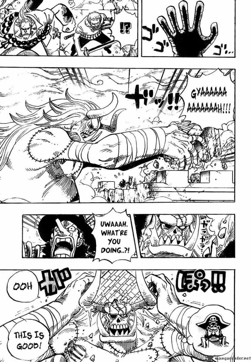 One Piece Chapter 461 page 9 - Chapter 461: Ghost Buster