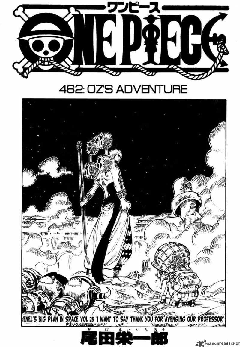 One Piece Chapter 462 page 1 - Chapter 462: Adventures of Oars