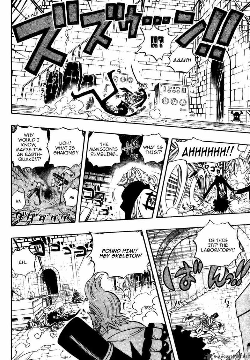 One Piece Chapter 462 page 10 - Chapter 462: Adventures of Oars