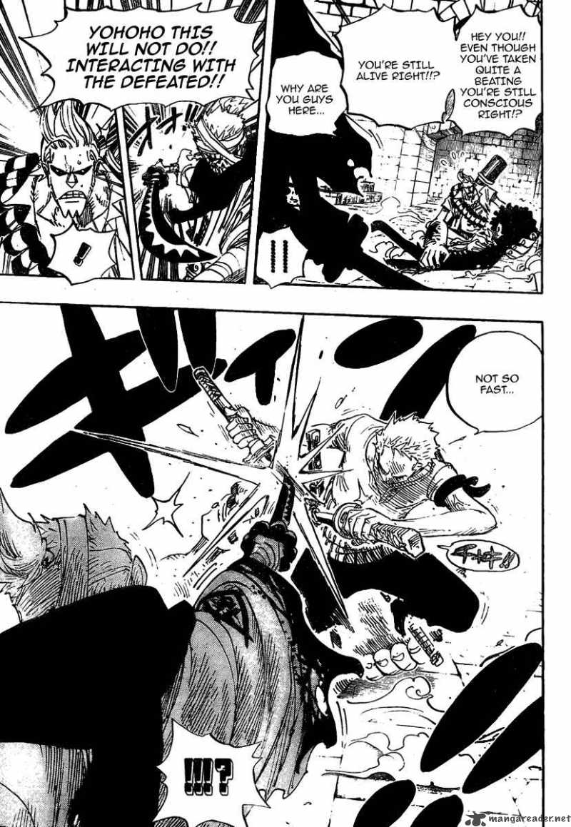 One Piece Chapter 462 page 11 - Chapter 462: Adventures of Oars