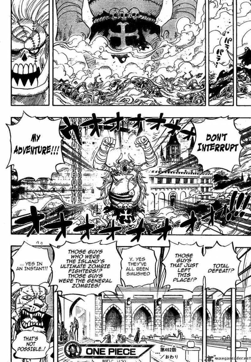 One Piece Chapter 462 page 17 - Chapter 462: Adventures of Oars