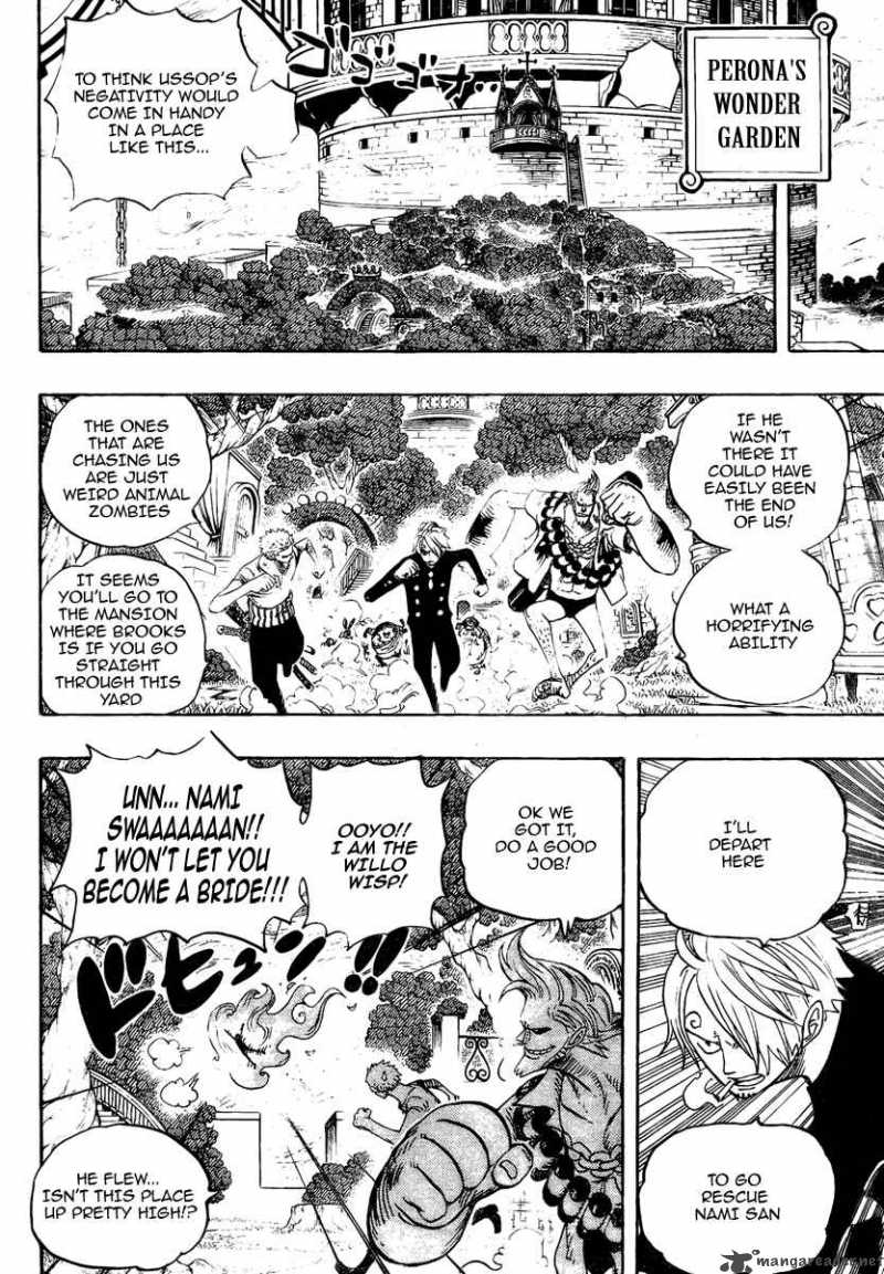 One Piece Chapter 462 page 4 - Chapter 462: Adventures of Oars