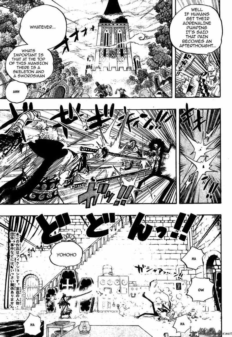 One Piece Chapter 462 page 5 - Chapter 462: Adventures of Oars
