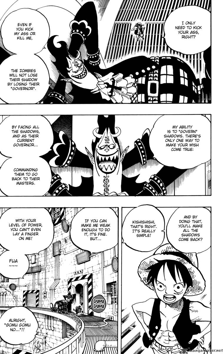 One Piece Chapter 463 page 3 - Chapter 463: Pirate Sanji vs Mysterious Absalom
