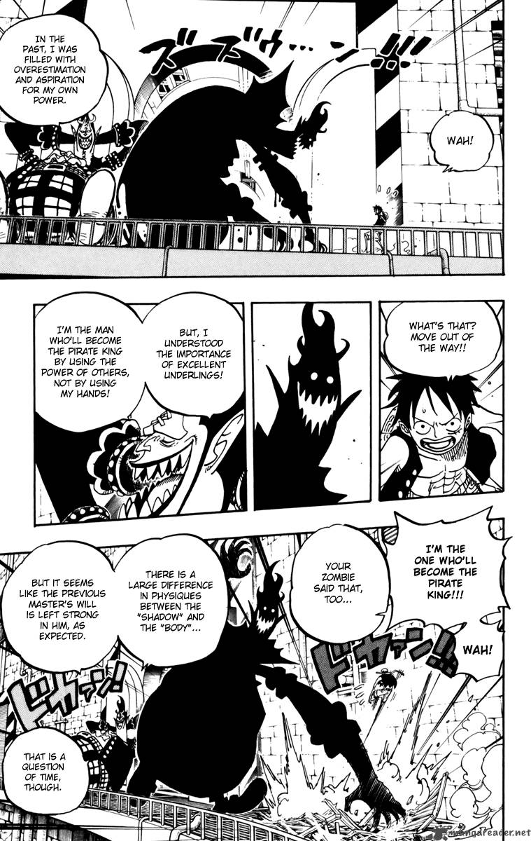 One Piece Chapter 463 page 5 - Chapter 463: Pirate Sanji vs Mysterious Absalom