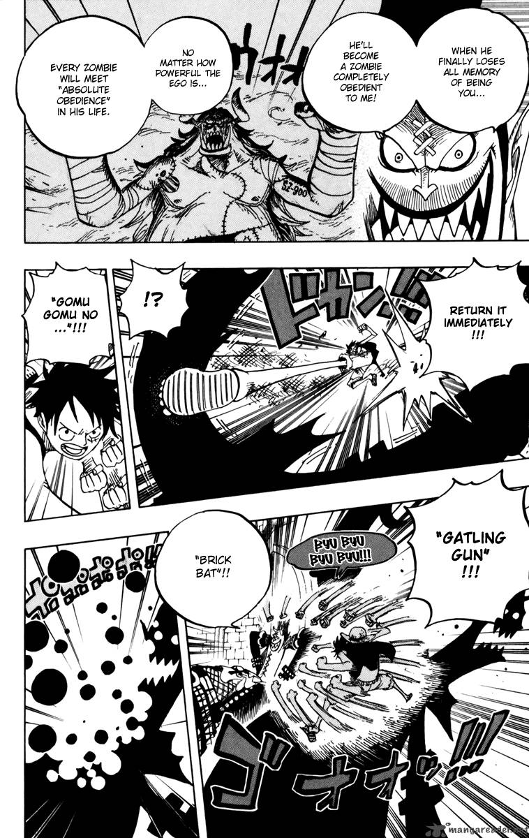 One Piece Chapter 463 page 6 - Chapter 463: Pirate Sanji vs Mysterious Absalom