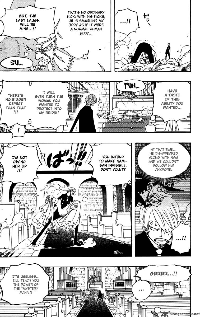 One Piece Chapter 464 page 11 - Chapter 464: Sanji's Dream