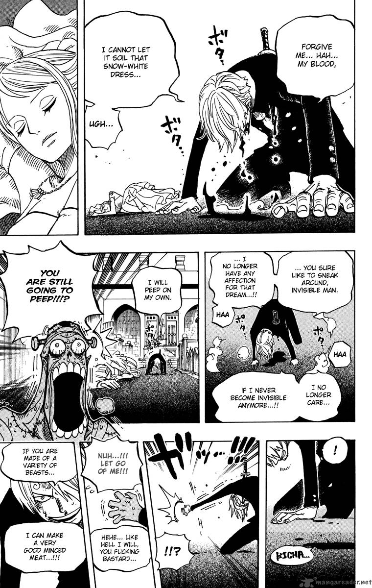 One Piece Chapter 464 page 13 - Chapter 464: Sanji's Dream