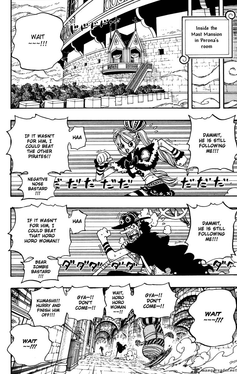 One Piece Chapter 464 page 15 - Chapter 464: Sanji's Dream