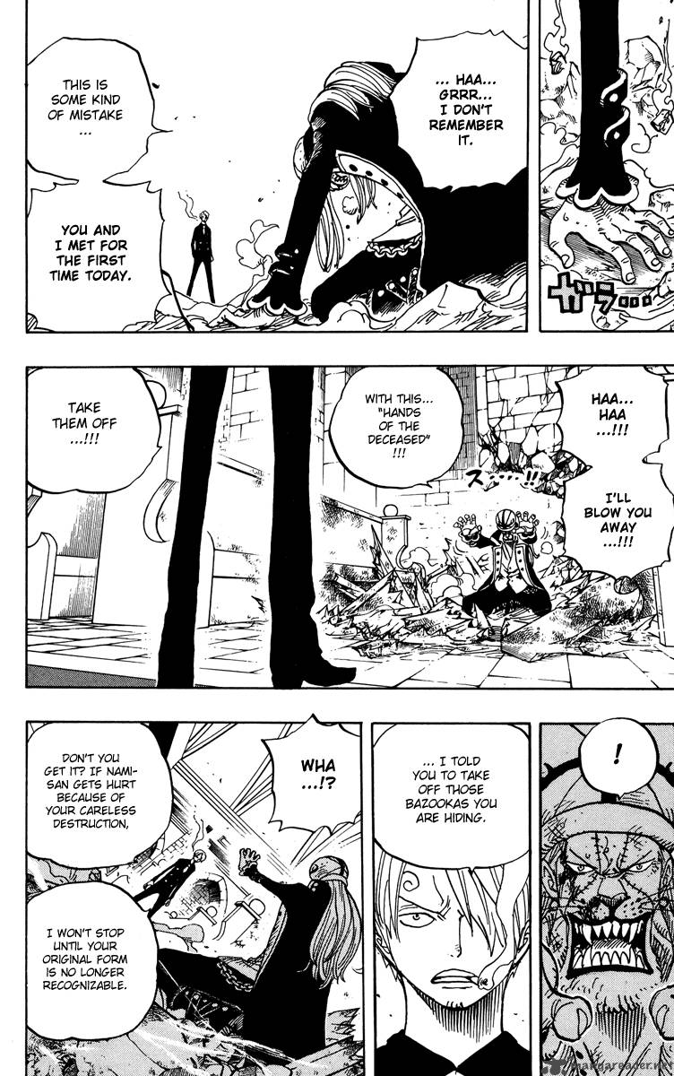 One Piece Chapter 464 page 4 - Chapter 464: Sanji's Dream