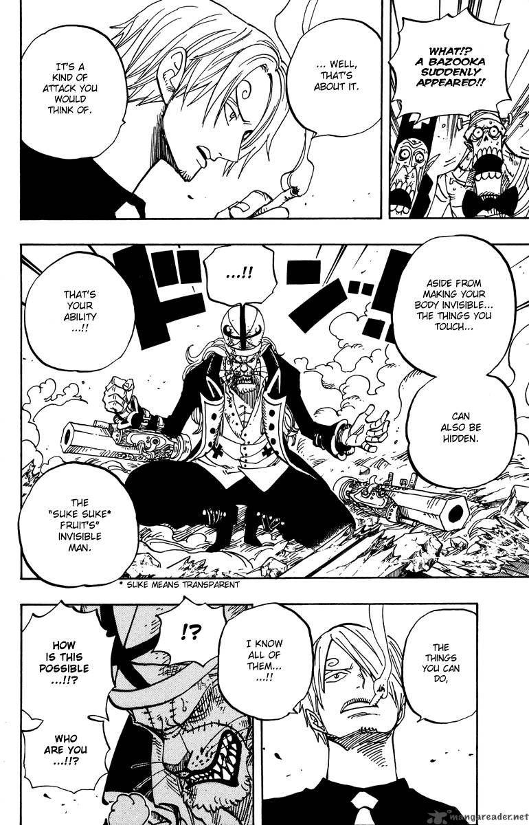 One Piece Chapter 464 page 6 - Chapter 464: Sanji's Dream