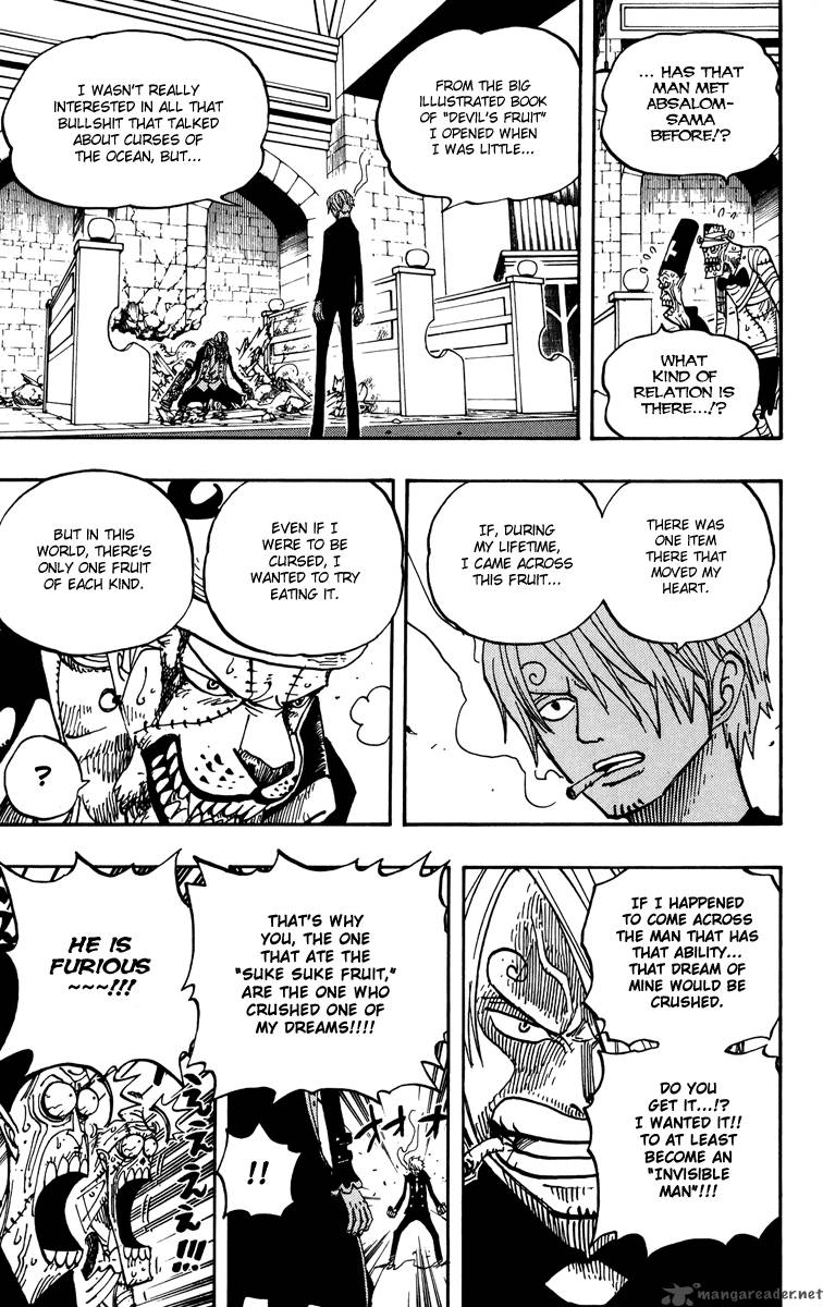 One Piece Chapter 464 page 7 - Chapter 464: Sanji's Dream