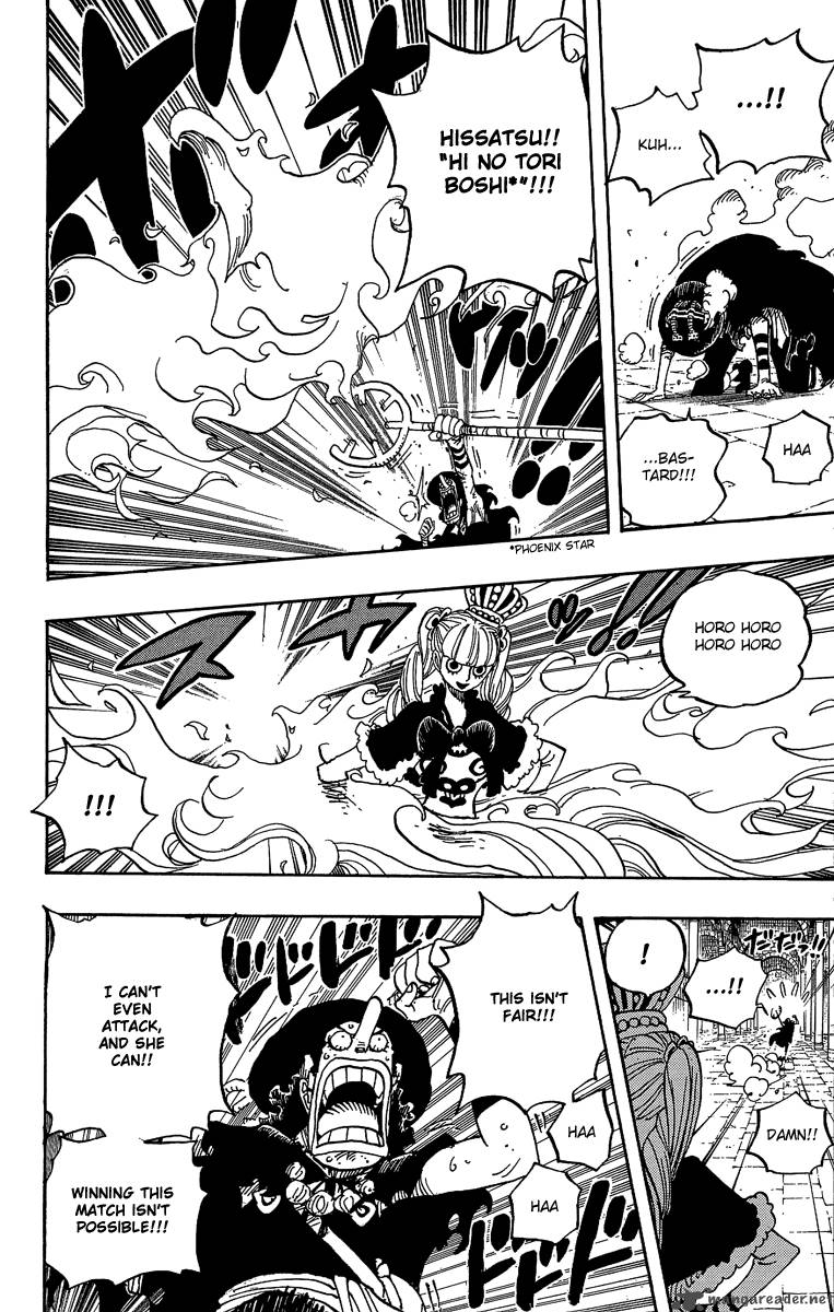 One Piece Chapter 465 page 12 - Chapter 465: Pirate Usopp vs Princess Perona