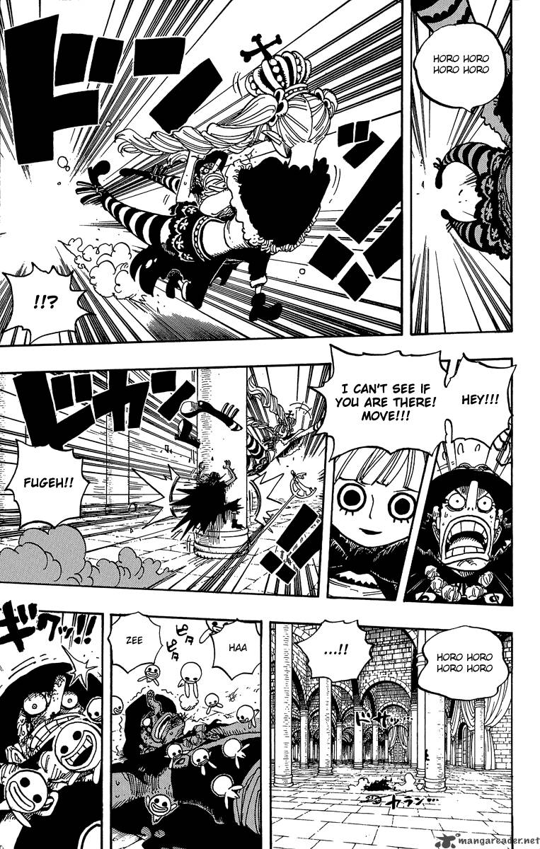 One Piece Chapter 465 page 13 - Chapter 465: Pirate Usopp vs Princess Perona
