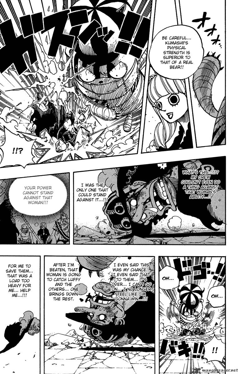 One Piece Chapter 465 page 15 - Chapter 465: Pirate Usopp vs Princess Perona