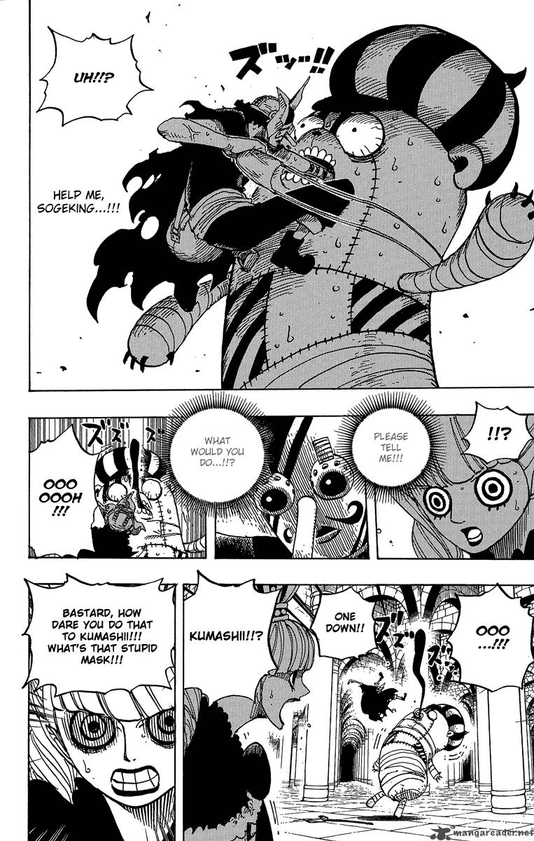 One Piece Chapter 465 page 16 - Chapter 465: Pirate Usopp vs Princess Perona