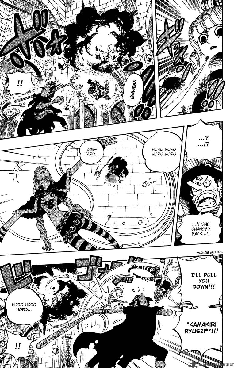 One Piece Chapter 465 page 5 - Chapter 465: Pirate Usopp vs Princess Perona