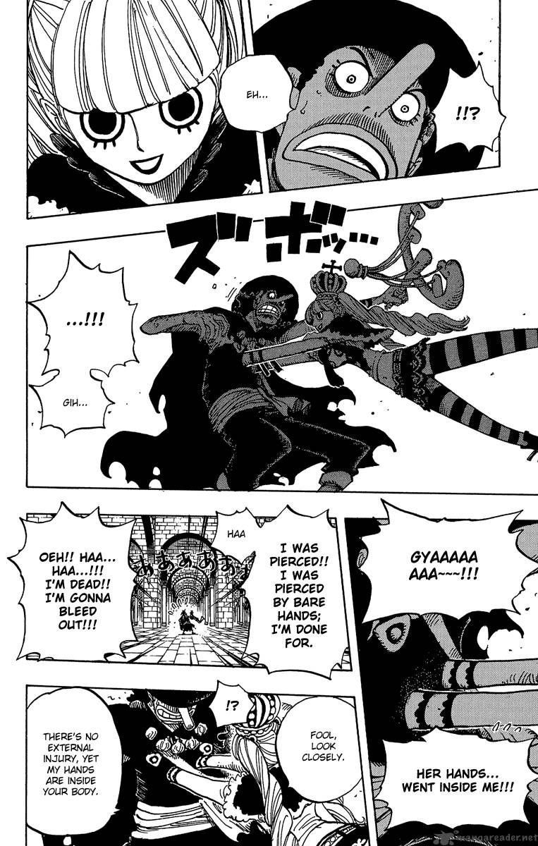 One Piece Chapter 465 page 6 - Chapter 465: Pirate Usopp vs Princess Perona