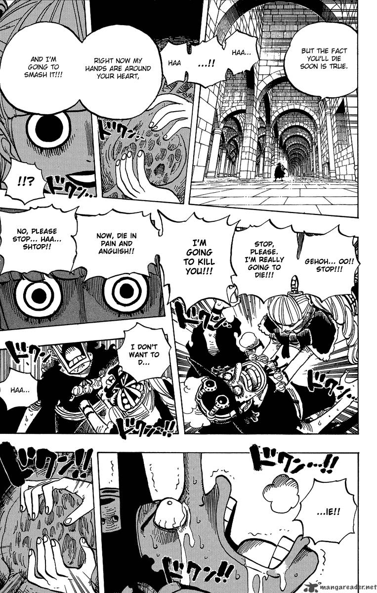 One Piece Chapter 465 page 7 - Chapter 465: Pirate Usopp vs Princess Perona