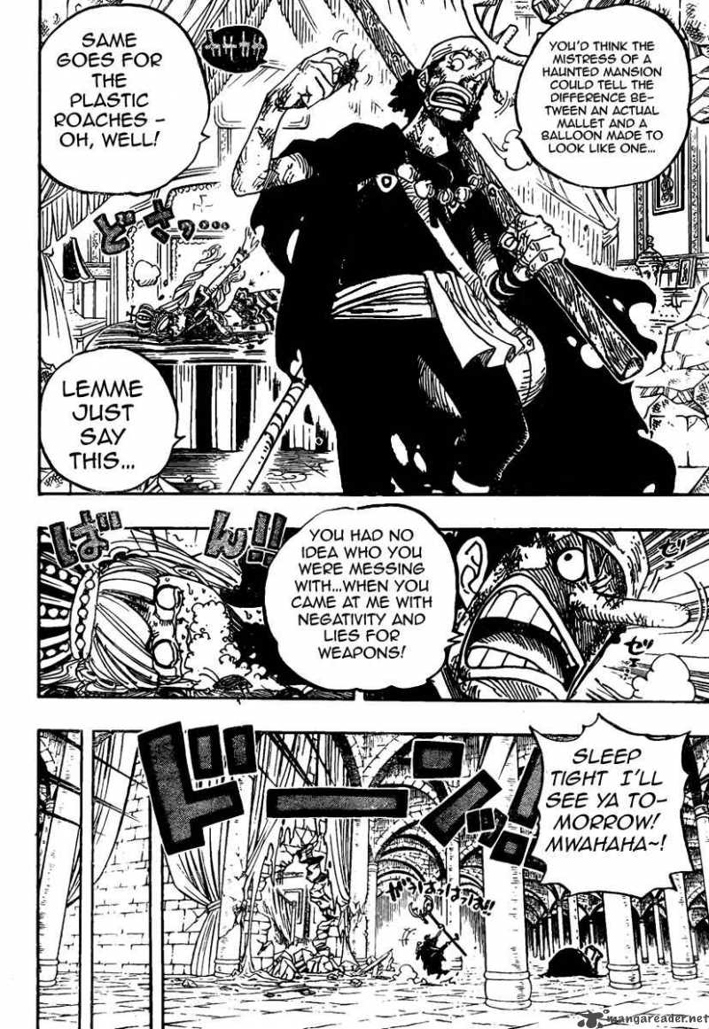 One Piece manga, chapter 466, page 13 of 23