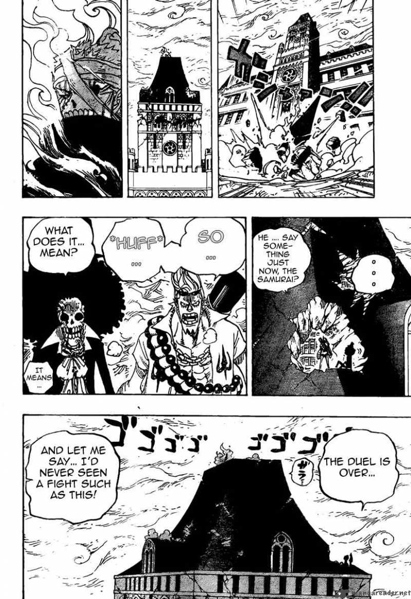 One Piece manga, chapter 466, page 15 of 23