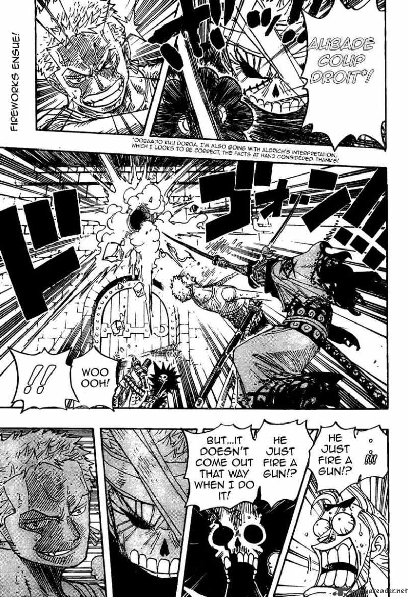 One Piece manga, chapter 466, page 20 of 23