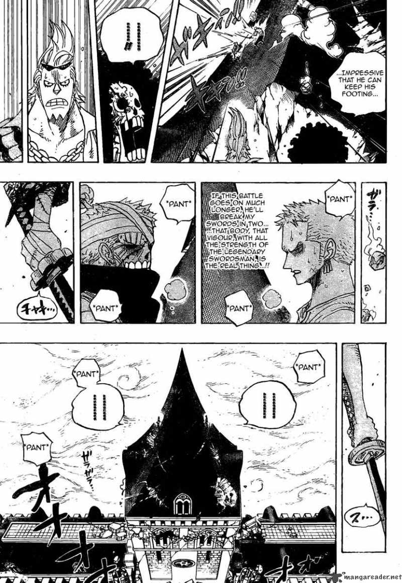 One Piece Chapter 467 page 11 - Chapter 467: Pirate Zoro vs Samurai Ryuma