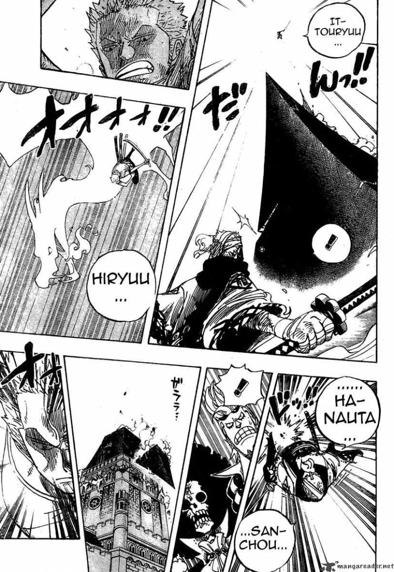 One Piece Chapter 467 page 13 - Chapter 467: Pirate Zoro vs Samurai Ryuma