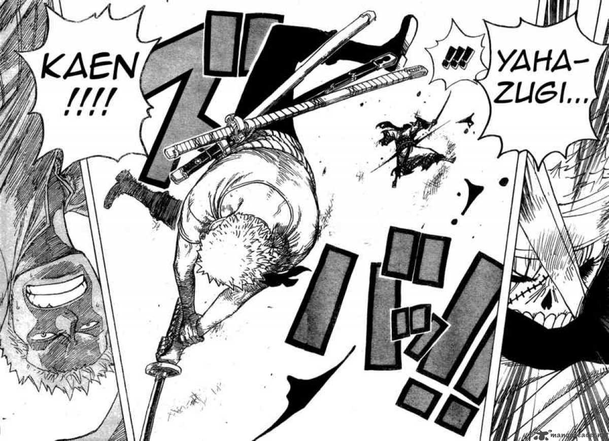 One Piece Chapter 467 page 14 - Chapter 467: Pirate Zoro vs Samurai Ryuma