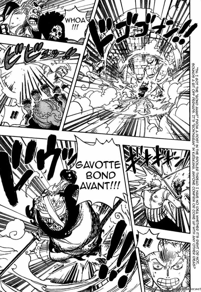One Piece Chapter 467 page 5 - Chapter 467: Pirate Zoro vs Samurai Ryuma