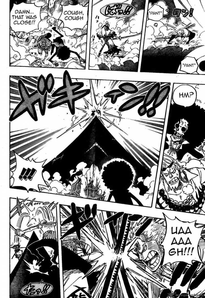 One Piece Chapter 467 page 8 - Chapter 467: Pirate Zoro vs Samurai Ryuma