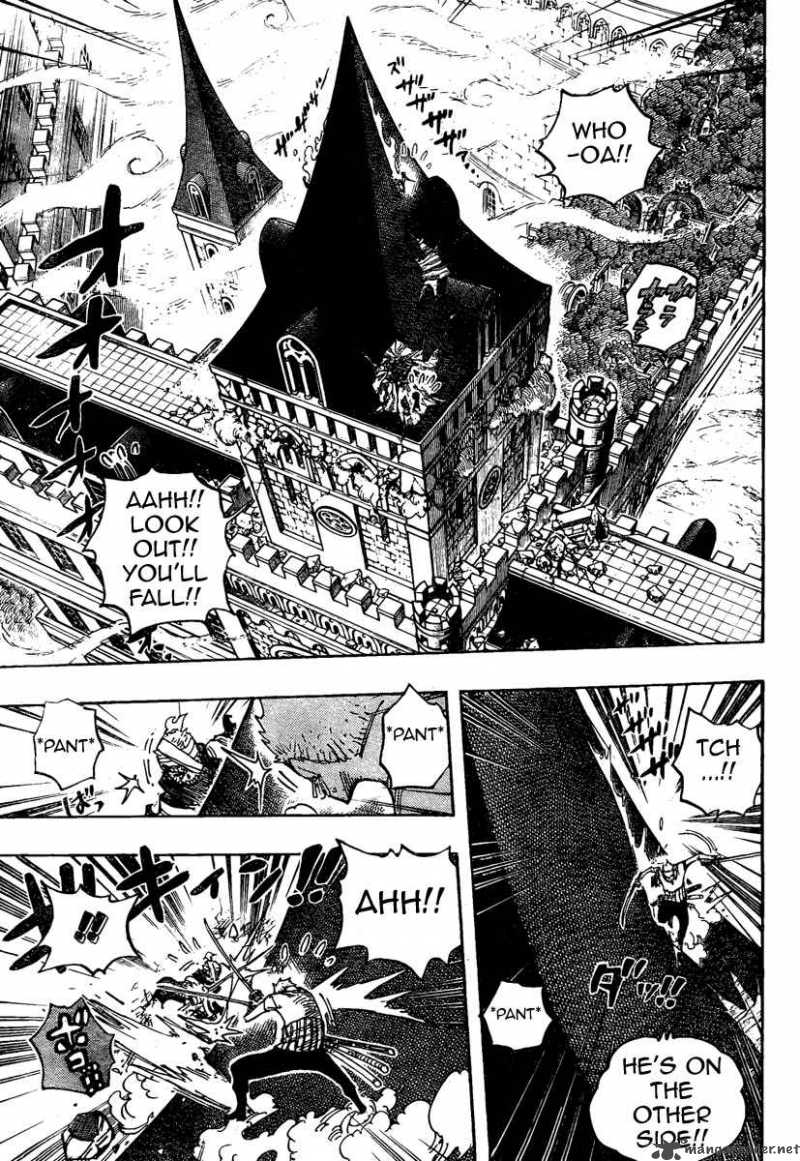 One Piece Chapter 467 page 9 - Chapter 467: Pirate Zoro vs Samurai Ryuma