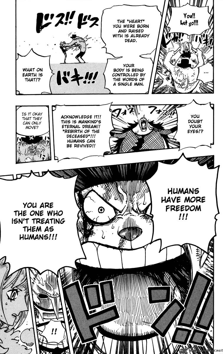 One Piece Chapter 468 page 13 - Chapter 468: Pirate Chopper vs Mysterious Hogback