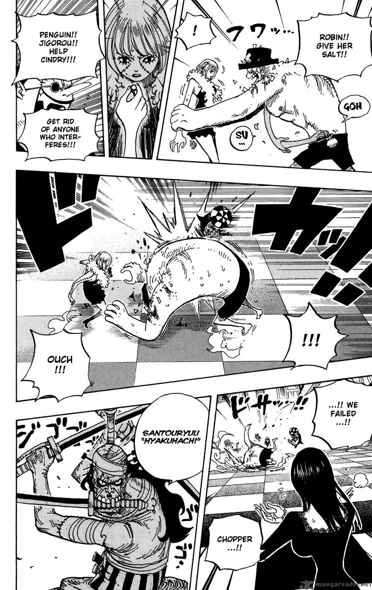 One Piece Chapter 468 page 14 - Chapter 468: Pirate Chopper vs Mysterious Hogback