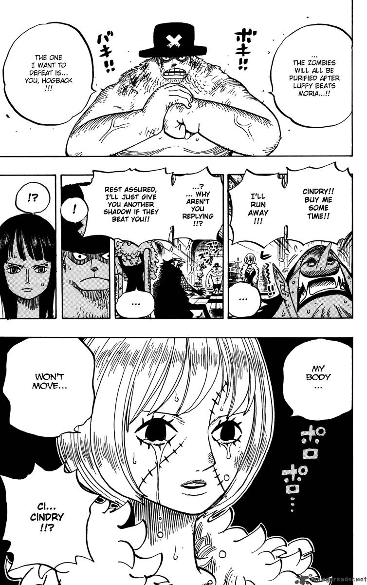 One Piece Chapter 468 page 19 - Chapter 468: Pirate Chopper vs Mysterious Hogback