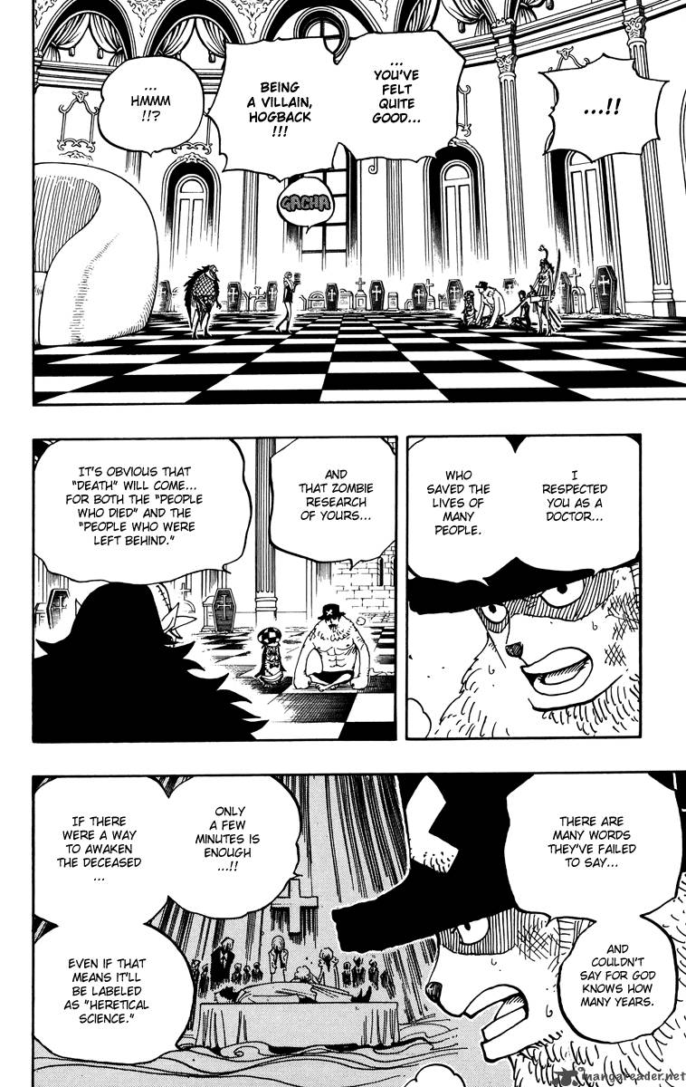 One Piece Chapter 468 page 4 - Chapter 468: Pirate Chopper vs Mysterious Hogback
