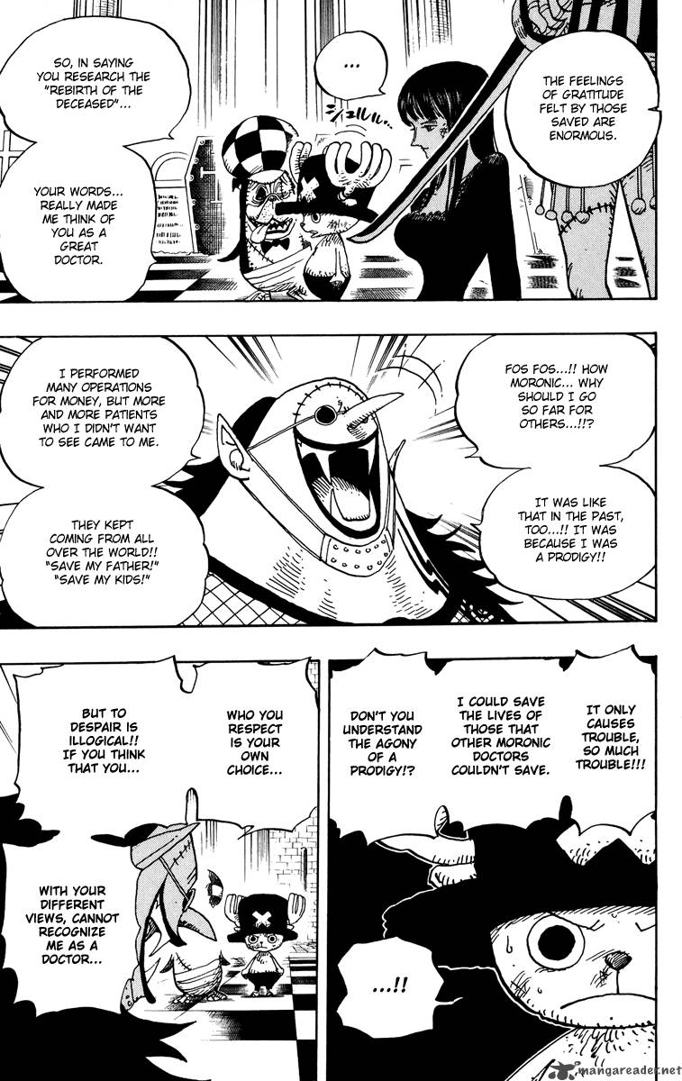 One Piece Chapter 468 page 5 - Chapter 468: Pirate Chopper vs Mysterious Hogback