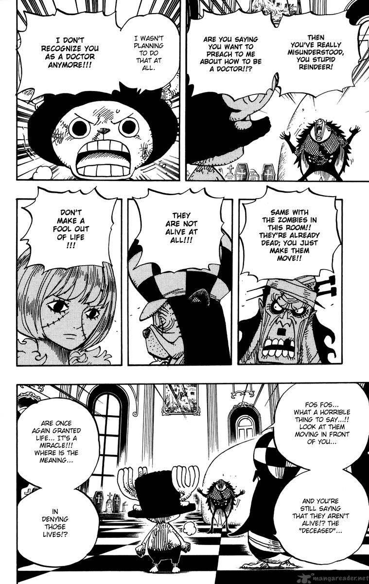 One Piece Chapter 468 page 6 - Chapter 468: Pirate Chopper vs Mysterious Hogback