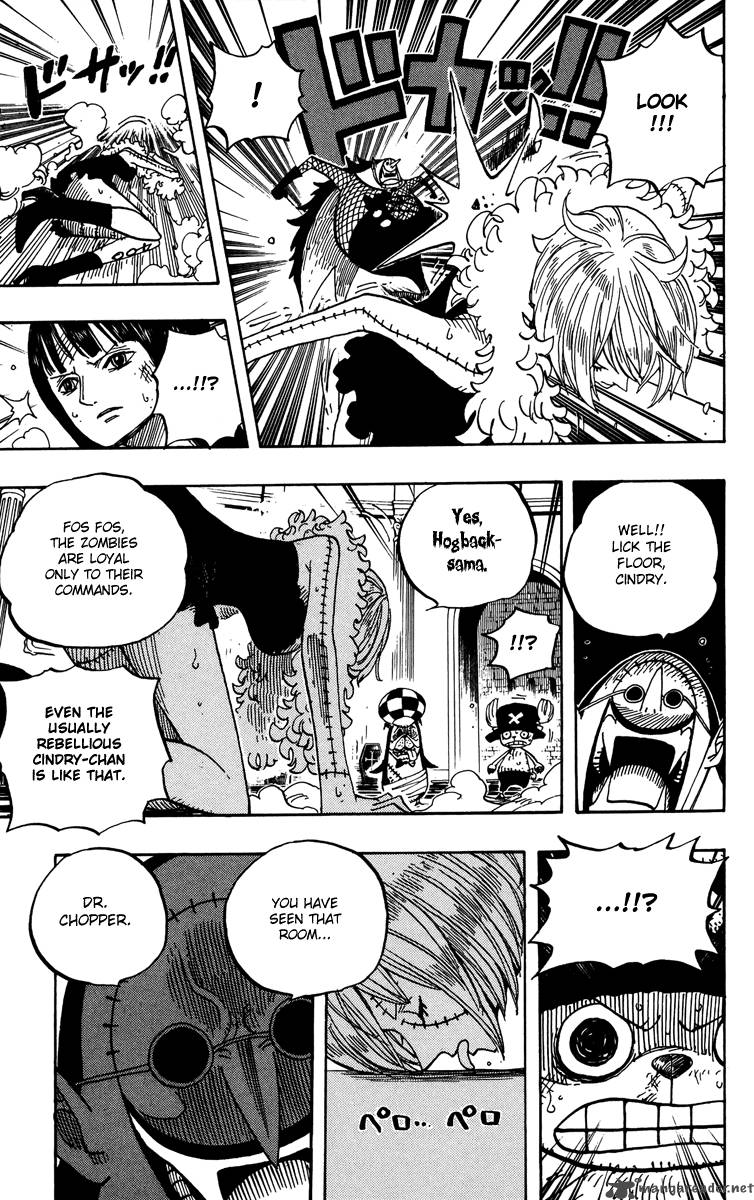 One Piece Chapter 468 page 7 - Chapter 468: Pirate Chopper vs Mysterious Hogback