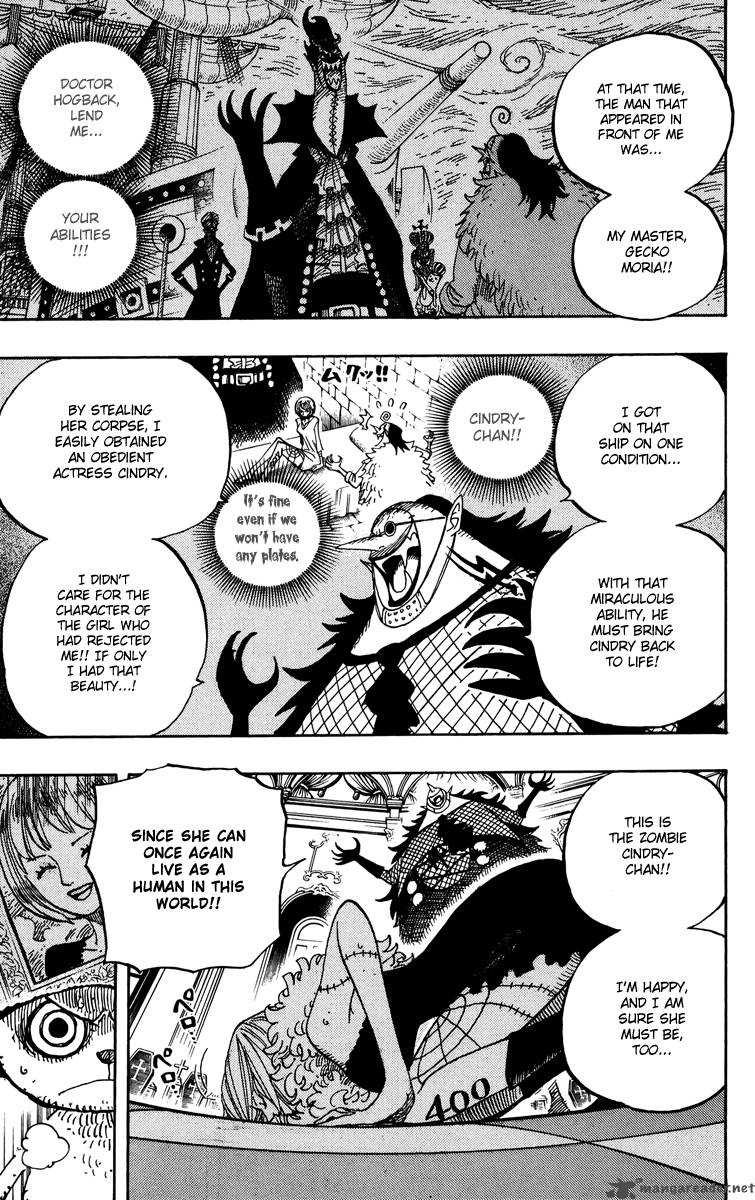 One Piece Chapter 468 page 9 - Chapter 468: Pirate Chopper vs Mysterious Hogback