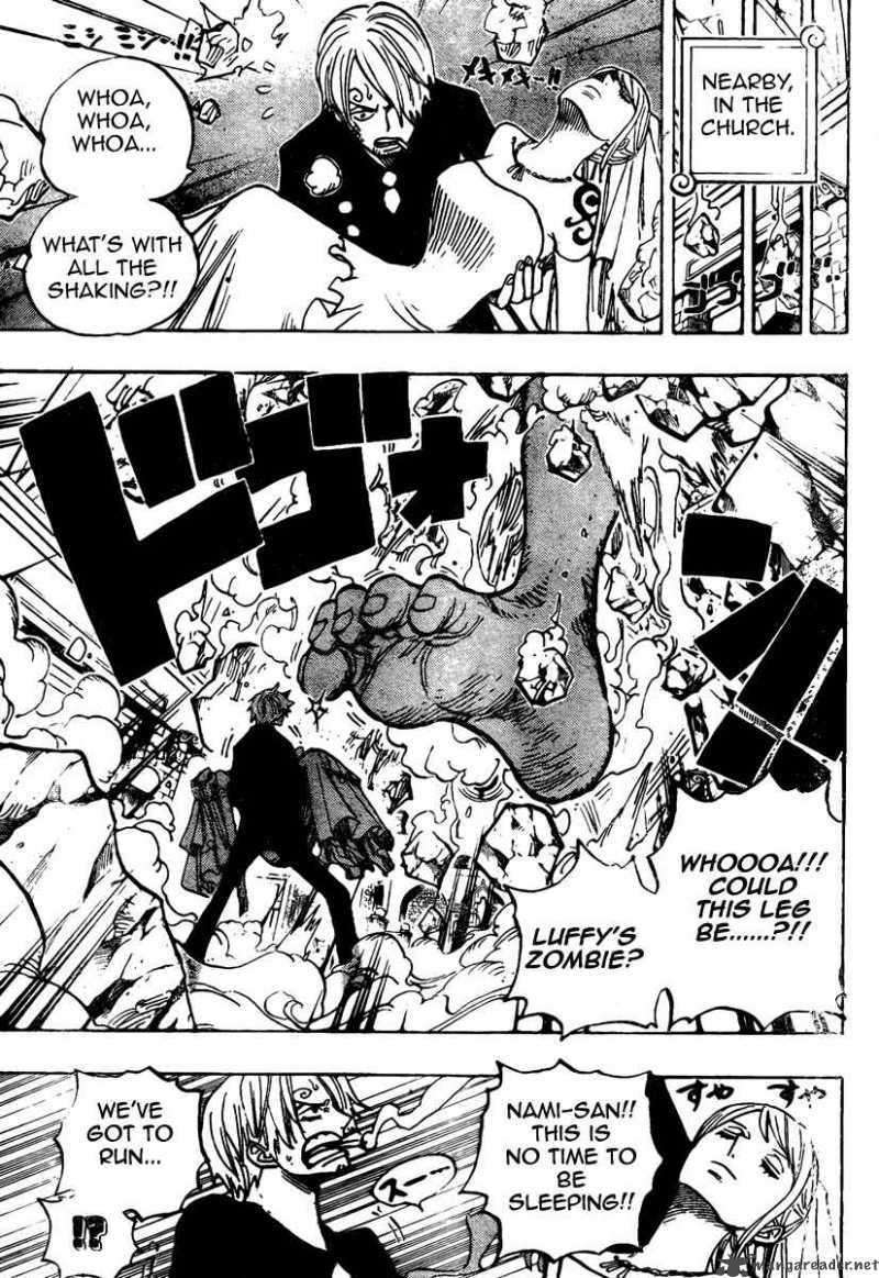 One Piece Chapter 469 page 12 - Chapter 469: Show Yourselves, Straw Hat Crew!!!