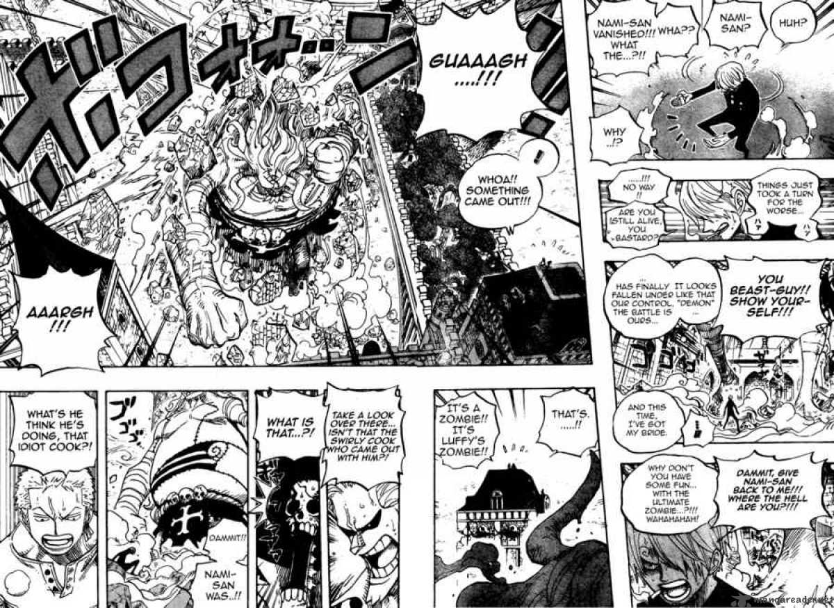 One Piece Chapter 469 page 13 - Chapter 469: Show Yourselves, Straw Hat Crew!!!