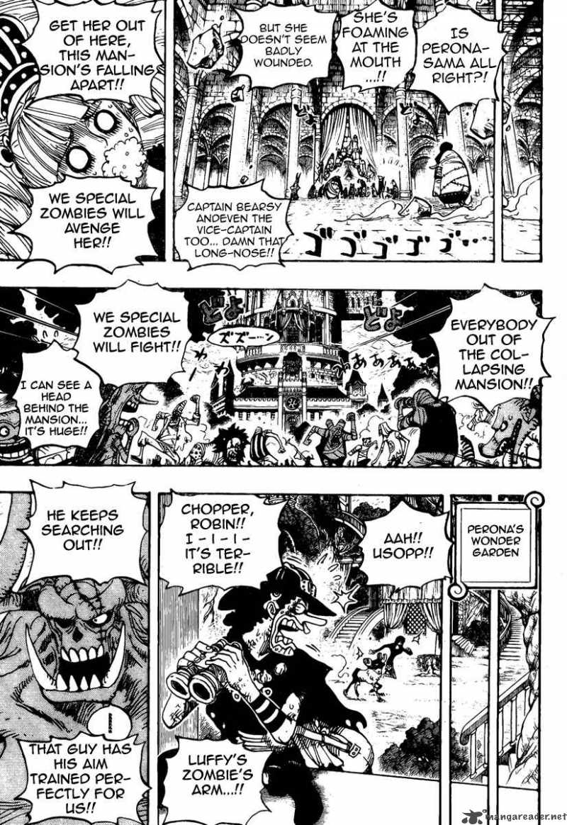 One Piece Chapter 469 page 15 - Chapter 469: Show Yourselves, Straw Hat Crew!!!