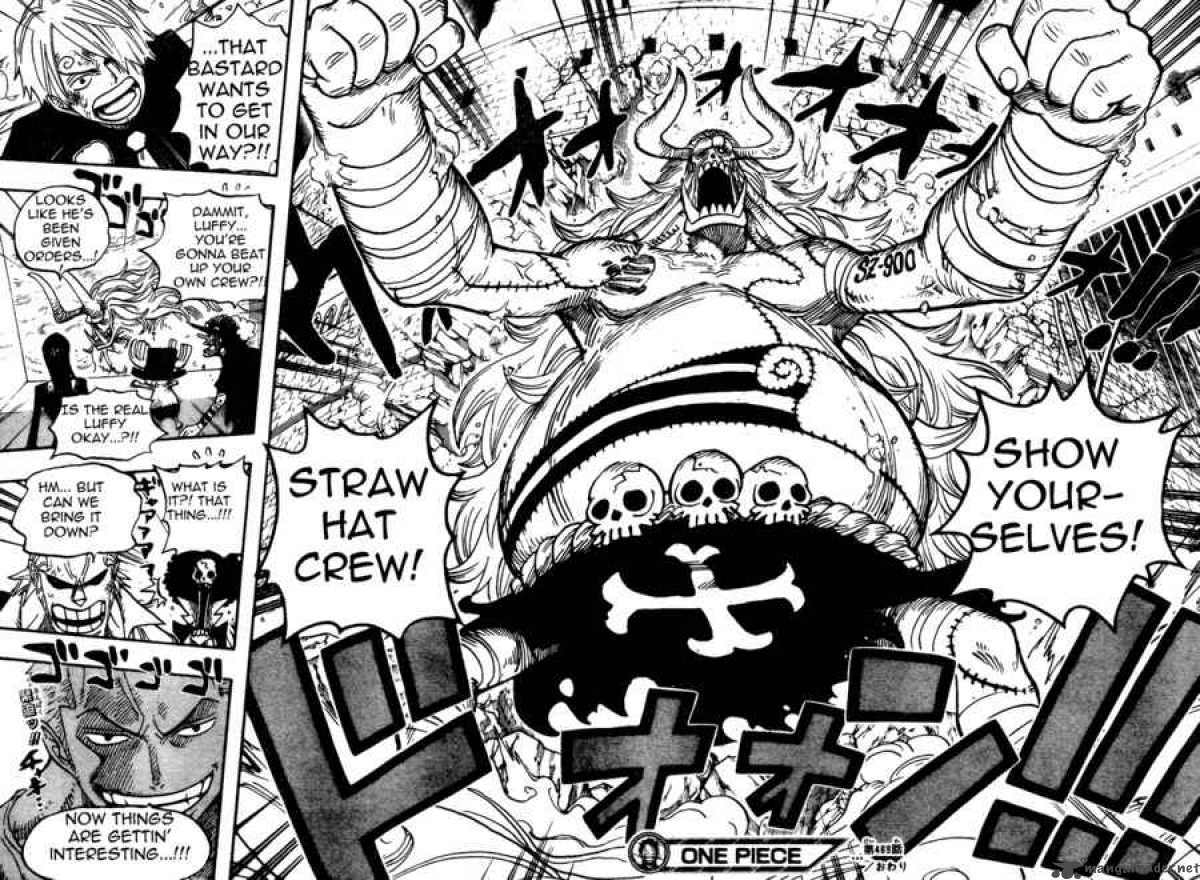 One Piece Chapter 469 page 16 - Chapter 469: Show Yourselves, Straw Hat Crew!!!