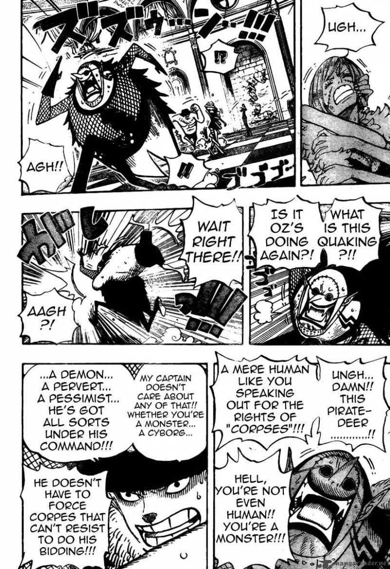 One Piece Chapter 469 page 4 - Chapter 469: Show Yourselves, Straw Hat Crew!!!
