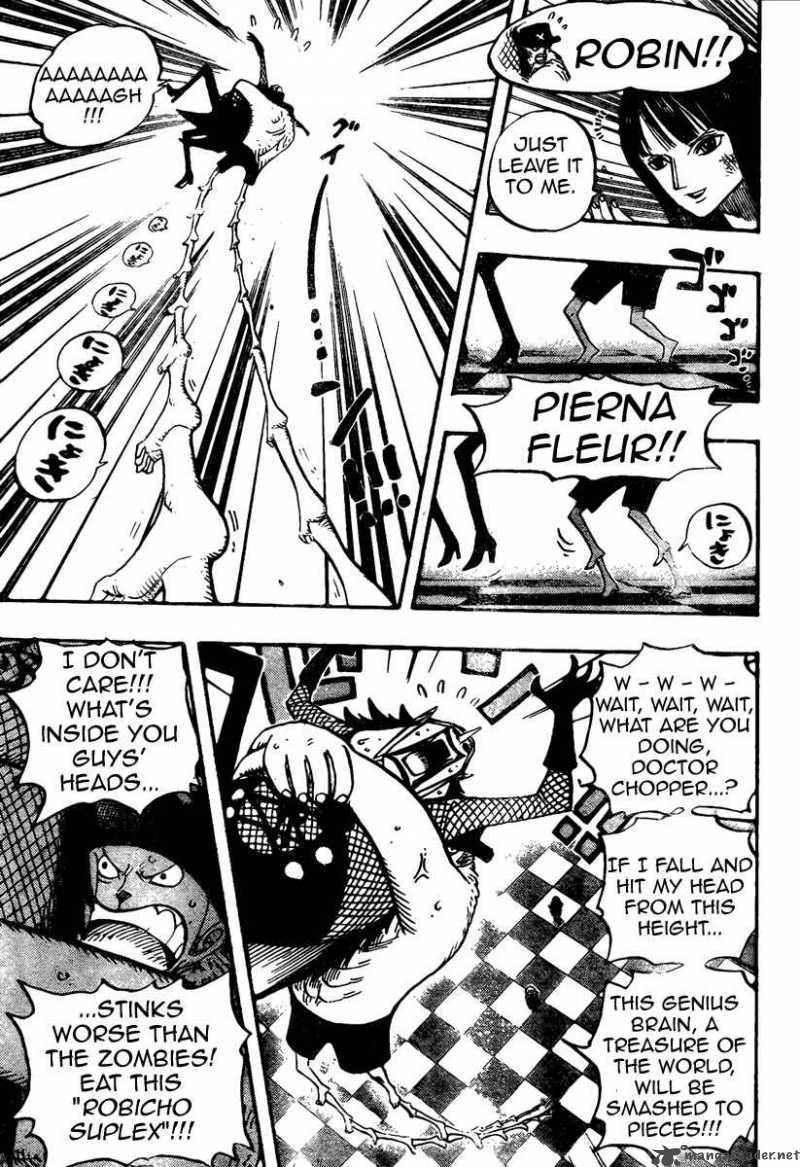 One Piece Chapter 469 page 5 - Chapter 469: Show Yourselves, Straw Hat Crew!!!